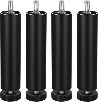 Produktbild von Höhenverstellbare Möbelfüße 10 cm, 4 Stück aus Metall