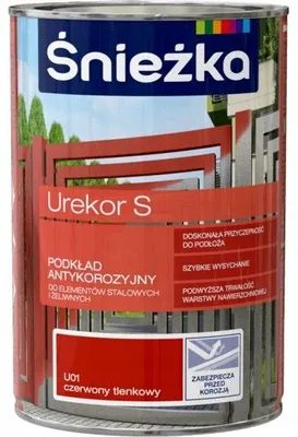 Produktbild von Rostschutzgrundierung Metall Rot 0,8 L Schnell trocknend matt für Stahl & Gusseisen