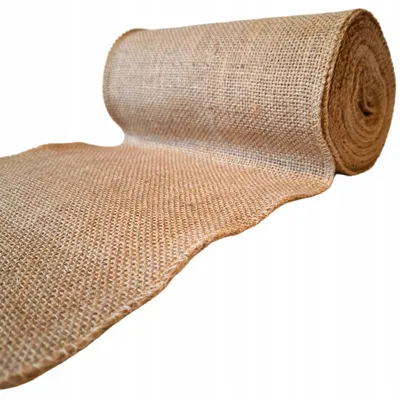 Obrázek produktu pro Přírodní jutová stuha 20 cm 10 m dekorační látka