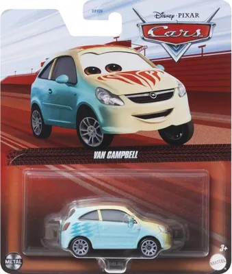 Produktbild von Mattel HTY03 - Disney Pixar Cars Die-Cast - Van Campbell