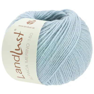 Produktbild von Lana Grossa Landlust Alpaka Merino 160 418 Hellblau 50g