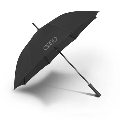 Produktbild von Original Audi Stockschirm, schwarz, groß, Regenschirm Schirm