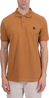 Zdjęcie produktu dla TIMBERLAND - Męska koszulka polo z logo - Rozmiar XL