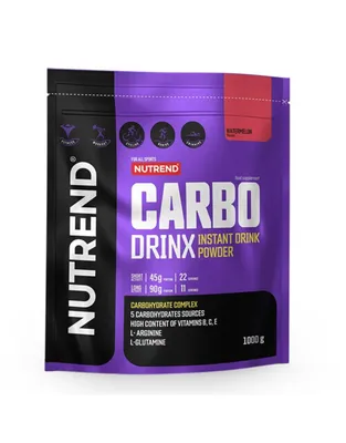 Obrázok produktu pre Nutrend Carbodrinx 1000 g melón / Sacharidové zmesy / Sacharidový komplex obohatený o L-arginín, L-glutamín a B vitamíny