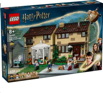 Obrázok produktu pre LEGO Harry Potter Privátna cesta: Návšteva tety Marge, Stavebnica, 8 rok / roky, Plast, 639 kusov, 1,01 kg