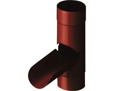 Produktbild von PRECIT Wasserablaufklappe Stahl Schokoladenbraun RAL 8017 NW 87 mm