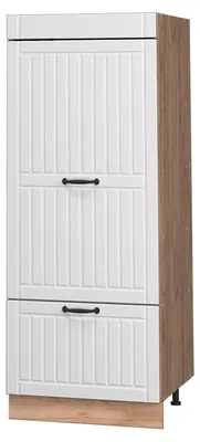 Immagine prodotto di Dispensa da cucina Vicco Fame-Line Bianco rustico/Rovere dorato 60 cm, Model 62666