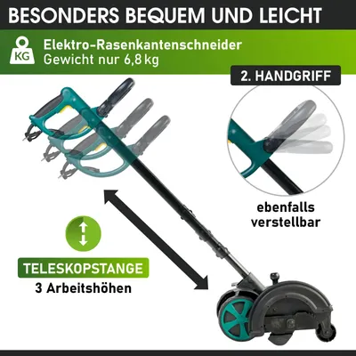 Produktbild von BRAST elektrischer Rasenkantenschneider 1400+
