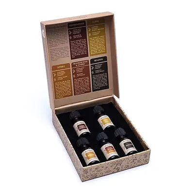 Produktbild von Harz-ätherische Ölmischung, 5er-Set, Aromafume – 5 x 10 ml