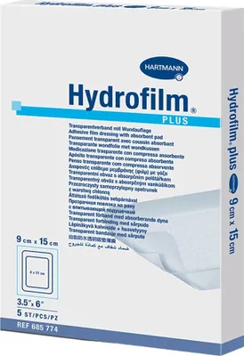 Produktbild von Hydrofilm plus mit Wundkissen (5 Stk.)