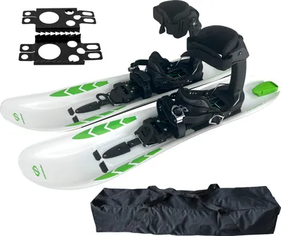 Produktbild von Crossblades Schneeschuhe mit Softboot Bindung für Wanderschuhe mit Harscheisen und Tasche, zum Schneeschuh Wandern, Schneeschuh Ski fahren