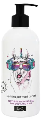 Immagine prodotto di LaQ, gel doccia detergente e idratante, per capelli e corpo, adatto a tutti i tipi di pelle, 300 ml