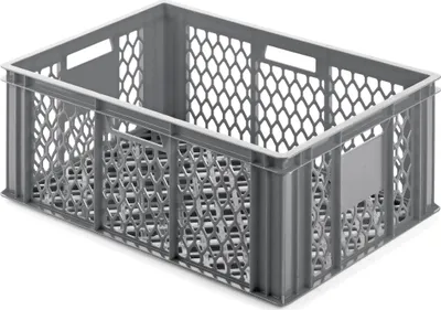 Produktbild von ALUTEC Kunststoffbehälter (60x40x25mm, stapelbar, lebensmittelecht, -40/+80°C)