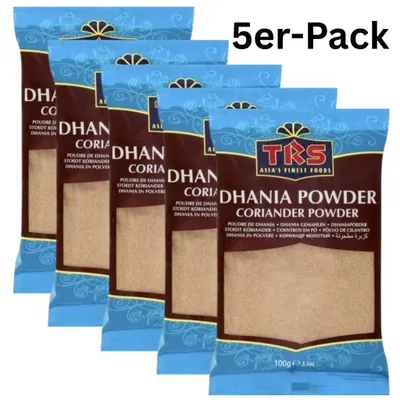 Produktbild von 5er-Pack TRS Korianderpulver Dhania 100g