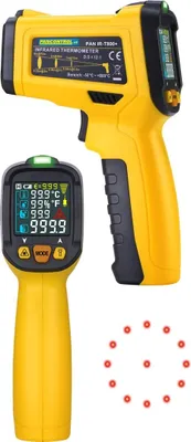 Immagine prodotto di Termometro a infrarossi PANCONTROL PAN IR-T800+, 12:1, con display del circuito di misura laser