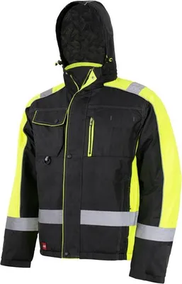 Produktbild von Arbeitsjacke ART.MAS CLASSWORK Winterjacke Warnjacke Polyurethan 180 g/m² Gelb Gr. L