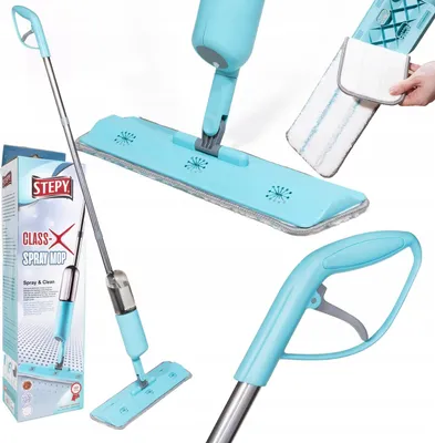Produktbild von Flachmopp mit Sprühvorrichtung Stepy Class-X Spray Mop