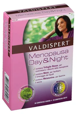 Productafbeelding van VALDISPERT MENOPAUSE DAG & NACHT, 30 + 30 tabletten