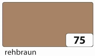 Produktbild von Folia 6775 Tonpapier - 50 x 70 cm, rehbraun
