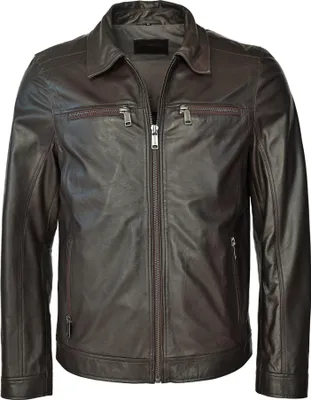Produktbild von Mustang Lederjacke 31021630 Herren dark brown M