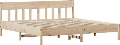 Obrázek produktu pro Postel bez matrace 200 x 200 cm masivní borovice