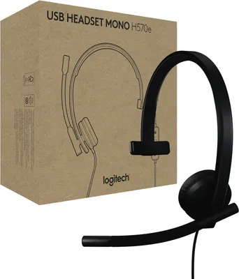Image de Logitech H570e - Casque - supra-aural - filaire - USB-C -  pour Microsoft Teams (981-001427)