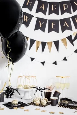 Produktbild von Ballongewicht für Helium 7cm Schwarz 4er Set