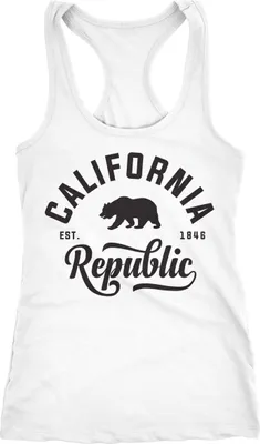 Produktbild von Damen Tank-Top California Republic Racerback Neverless® weiß L
