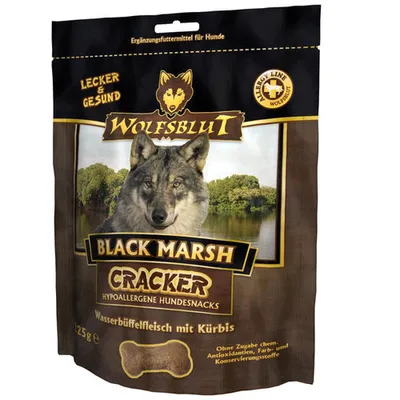 Zdjęcie produktu dla Wolfsblut - Przekąska dla psa - Black Marsh Cracker 225g - Dorosły
