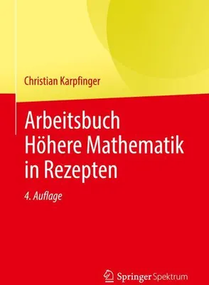 Obrázek produktu pro Arbeitsbuch Höhere Mathematik in Rezepten