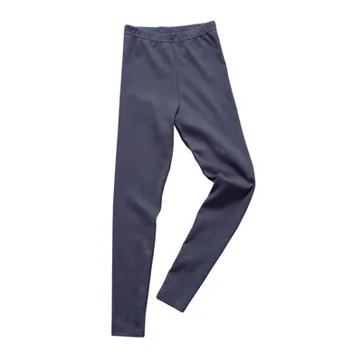 Produktbild von HERMKO 2720 3er Pack Kinder Legging aus Baumwolle, Farbe:Mix s/m/o, Größe:152