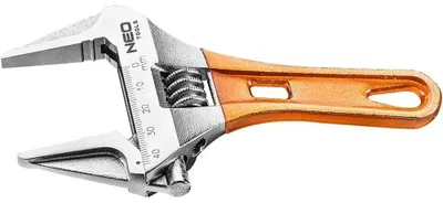 Image de NEO TOOLS Clé courte réglable 156 mm, plage 0-43 mm