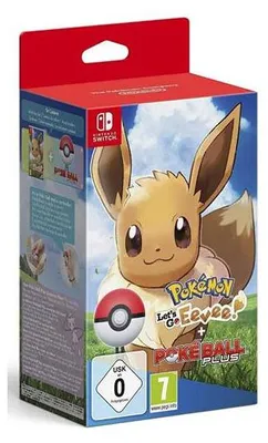 Produktbild von Pokemon: Let's Go, Evoli! + Pokeball Plus SWITCH
