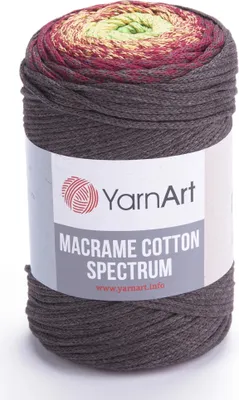 Obrázek produktu pro Yarn Art Macrame Bavlna Spectrum 225 m 1305 Šňůra