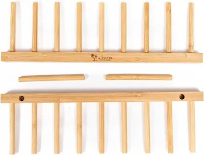 Immagine prodotto di Scaffale a ripiani in legno con 8 scomparti per organizzare la cucina