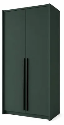 Produktbild von Kleiderschrank, Flaschengrün, 105 x 217,2 x 65 cm, KI-generiertes Bild