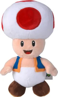 Produktbild von Nintendo Toad Plüsch Kuscheltier 20cm - Super Mario Fan