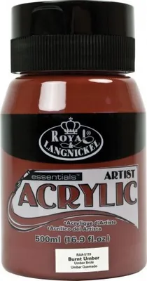 Productafbeelding van Acrylverf 500ml, BRUINUMBER