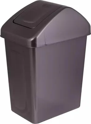 Produktbild von Branq Abfalleimer mit Scharnierdeckel 10l