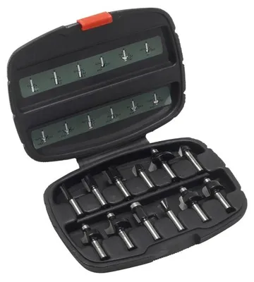 Produktbild von 12-teiliges HM-Fräser-Set (8 mm Schaft)