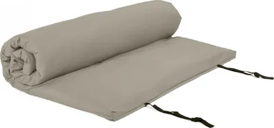 Produktbild von Shiatsumatte mit abnehmbarem Bezug 120x200 cm | light taupe | 4 lagig