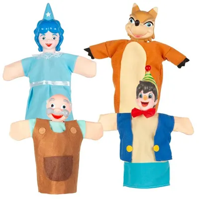 Produktbild von Colorbaby Pinocchio 39165 Cucu Show Handpuppe Lernspielzeug Mehrfarbig Kinder Mehrfarbig One Size