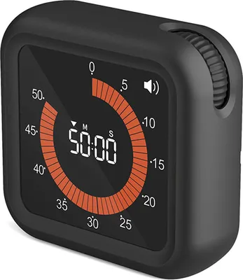 Zdjęcie produktu dla Cyfrowy timer produktywności, wizualna funkcja licznika w górę / w dół, magnetyczny zegar akumulatorowy z podstawką i dużym wyświetlaczem LED, cicha praca, regulowana głośność, narzędzie do zarządzania czasem dla dzieci do testowania, ćwiczenia, zabawy, nauczania, uczenia się, gotowania w kuchni