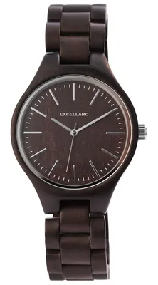Produktbild von Excellanc Herrenarmbanduhr aus Holz