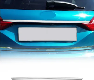 Image de Garniture de Hayon Coffre pour Ford Fiesta 2017-2021 acier inox, Image générée par une IA
