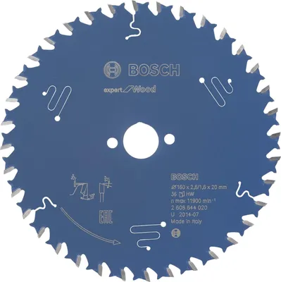 Produktbild von EXPERT Wood Kreissägeblatt, 160x2,6/1,6x20 mm, Z36