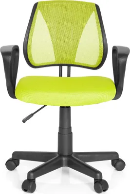 Zdjęcie produktu dla hjh OFFICE krzesło obrotowe dla dzieci KIDDY CD krzesło do biurka dla dzieci regulowana wysokość z podłokietnikami tkanina / siatka