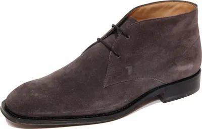 Produktbild von G2326 polacchino uomo TOD'S grey suede ankle boot shoe man
