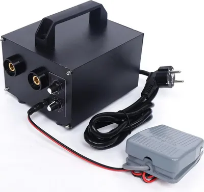 Produktbild von Batterie-Punktschweißgerät - Punktschweißmaschine - 220V 6700W - Professionell - Für mobile Stromversorgung von Elektrofahrzeugen - Schwarz