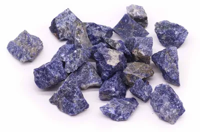 Imagen del producto de Cristales en bruto (500 g) - Sodalita